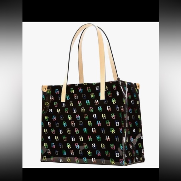 Dooney & Bourke Handbags - Dooney & Bourke Multicolor Signature Tote Bag brand new